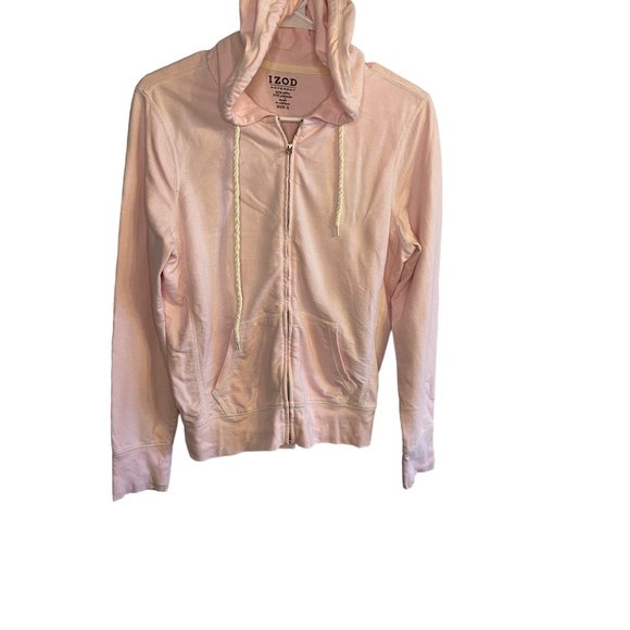 Izod Movement Light Pink Zip Up Hoodie Jacket women's S - Picture 1 of 12